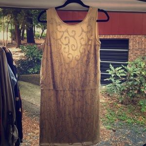 Dress beaded,